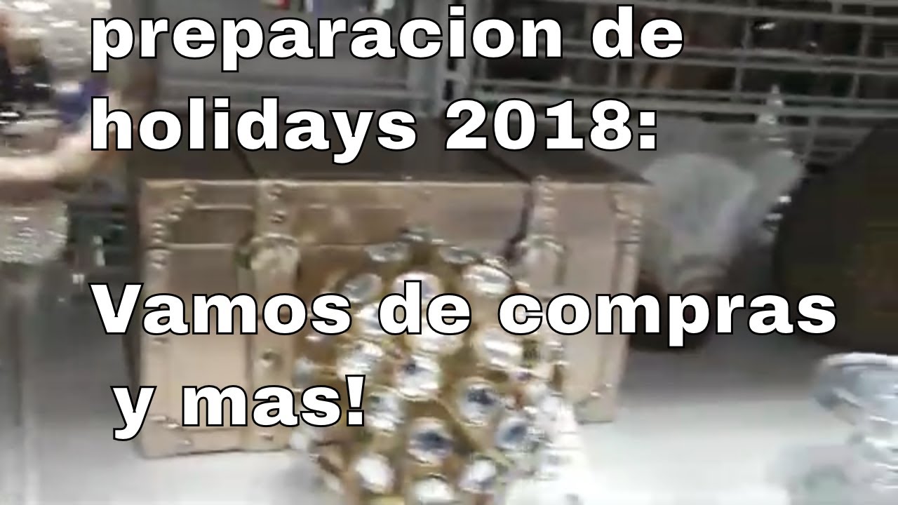 PREPARACION DE HOLIDAYS 2018: VAMOS DE COMPRAS Y MAS! diya tailors