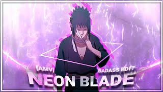 Neon Blade Sasuke Amvedit - Alight Motion Free Preset Xmlclips
