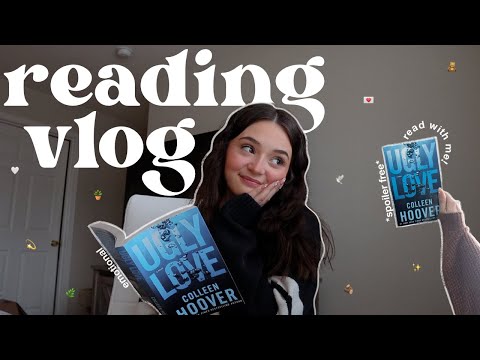 READING VLOG 🤍 finally reading “ugly love” by colleen hoover + review! *spoiler free*