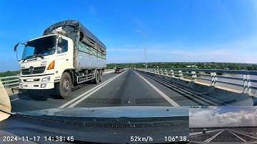 Cầu Mỹ Lợi, QL50_ Trên sông Vàm Cỏ, nối Long An và Tiền Giang! (2015, 2024)