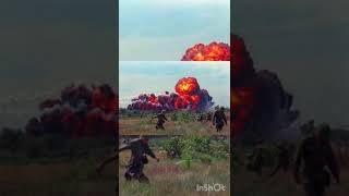 World History-Napalm dropped on Vietnam in 1965.