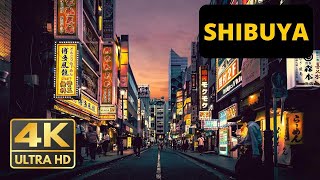 (4K HD) Walk in Shibuya when it’s sunset [Tokyo Japan January 2023]