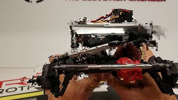 GSPEED TGH-V3 Chassis with Axial AR45 axles and a mirrored Team Garage Hack forward motor mount