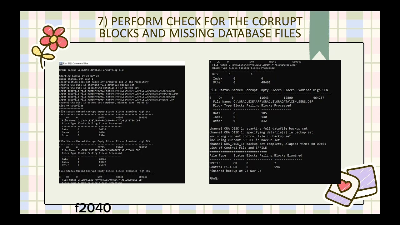 DFP40303 DATABASE ADMINISTRATION CASE STUDY PRESENTATION