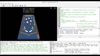 Pinball machine with a reinforcement learner - Bullet Physics Playground