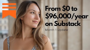 Growing My Substack Income: Month 1 (From $0 to $96,000 ARR)