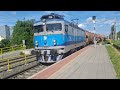 ASEA LOC 447 - ASEA 1 141 107 HŽ CARGO + Wascosa vagoni izlaze iz Zagreb Zapadnog Teretnog.HR