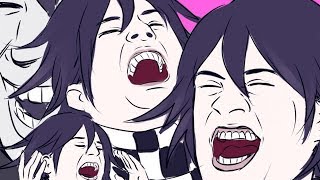 Kokichi Ouma laughing over 53 times and each laugh is different