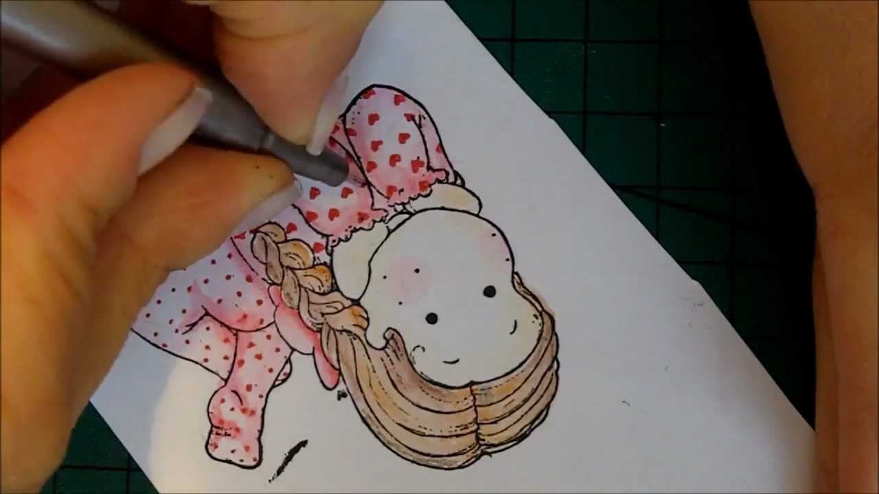 Como pintar magnólia com lápis aquarela.wmv