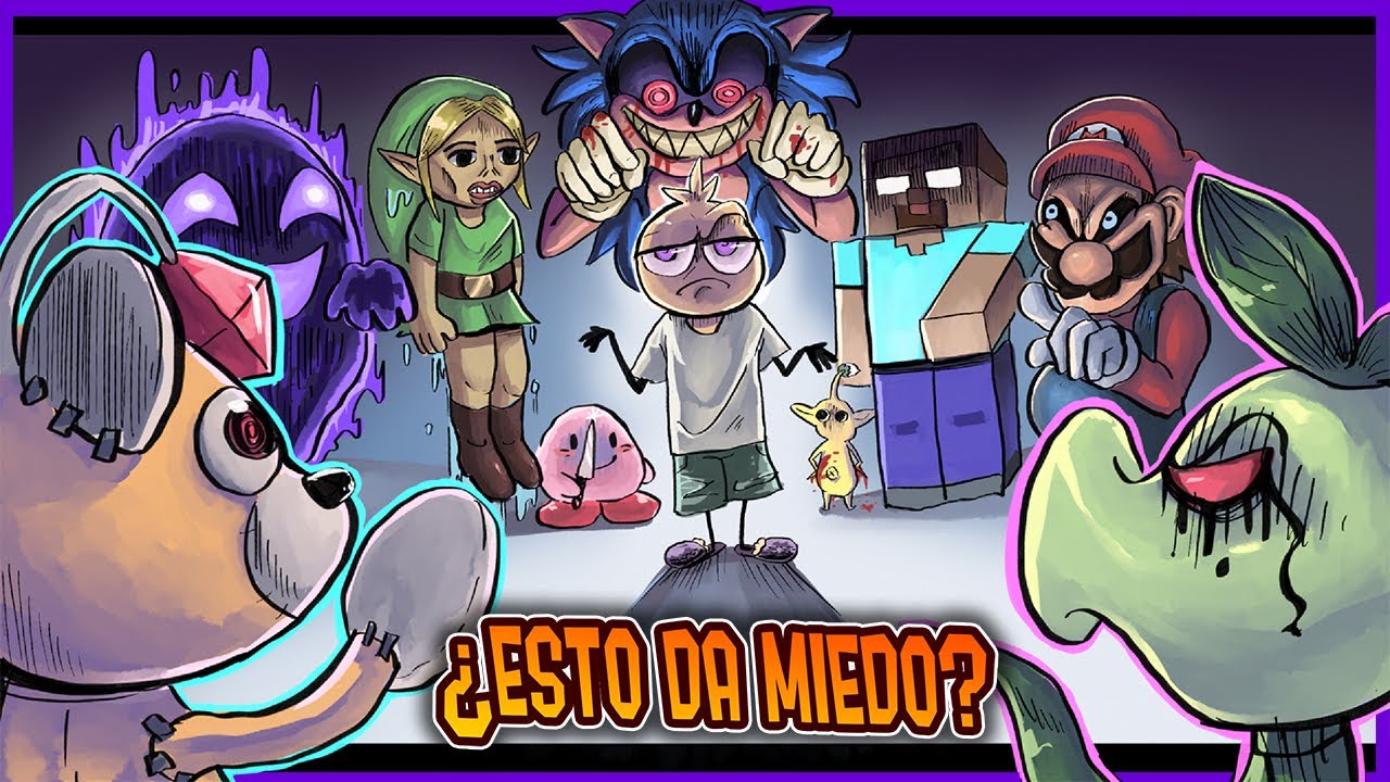 EL ABSURDO Mundo de los CREEPYPASTAS Clásicos de Videojuegos