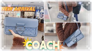 NEW ARRIVAL🆕 Coach outlet Morgan Shoulder Bag In Signature Chambray screenshot 4