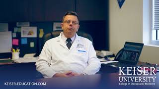 Keiser University College of Chiropractic Medicine - Dean's Message