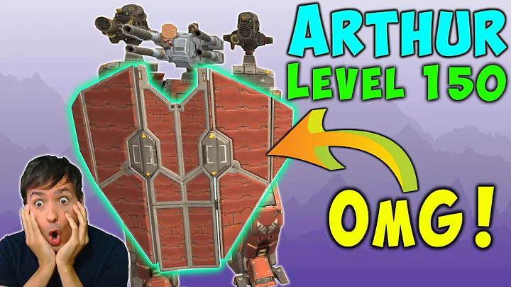 OMG! LvL 150 ARTHUR TITAN Brutal Shields War Robot...