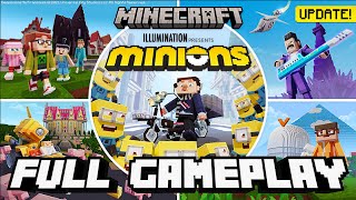 Minecraft x Minions DLC - Full Game Walktrough (PC, Xbox, PS4, Nintendo, Mobile)