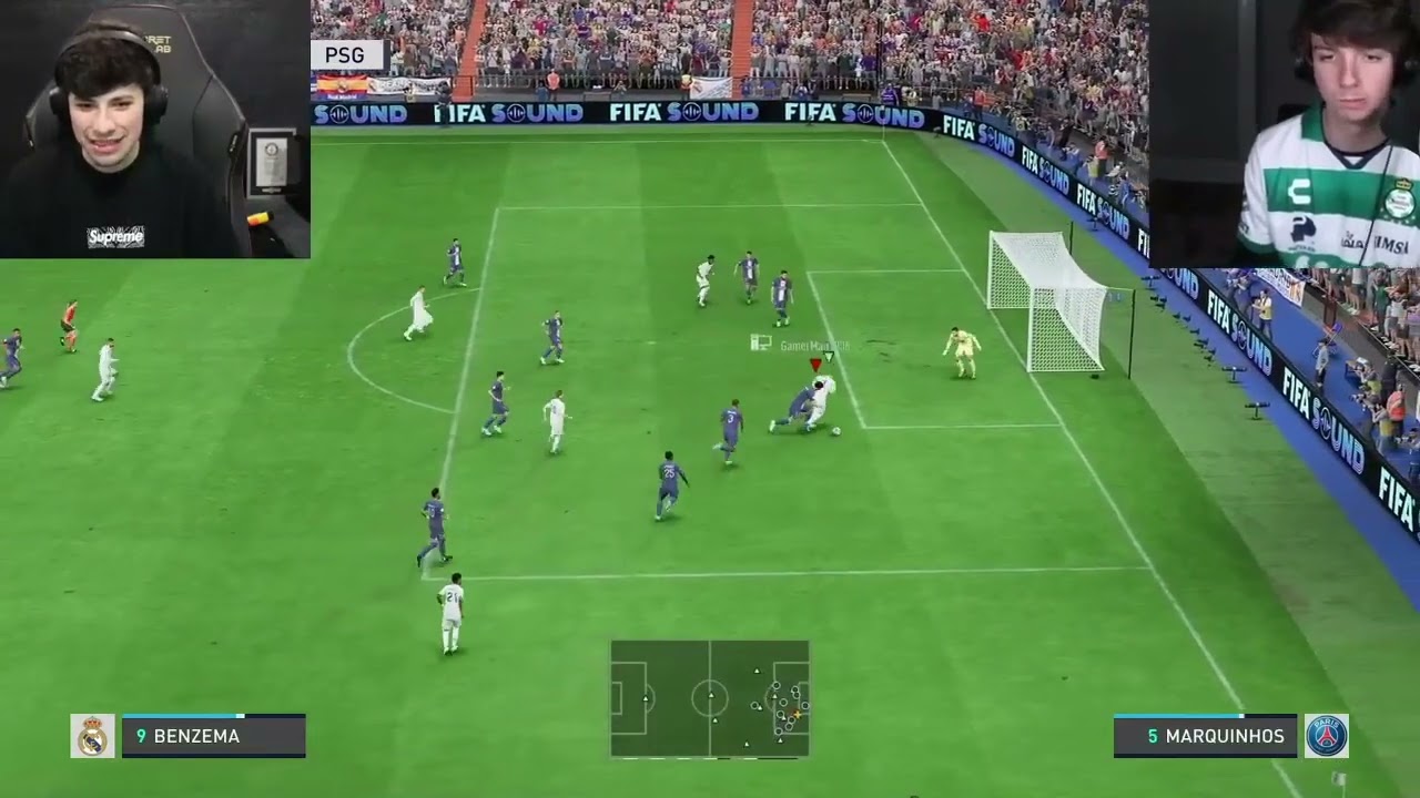 GeorgeNotFound and Karl Jacobs Playing FIFA 23