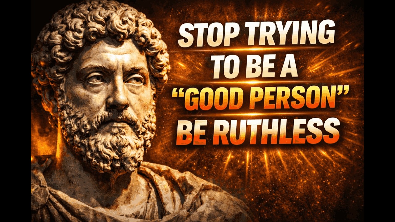 Trying to Be a GOOD PERSON Will Break You—Unless You Do This | Stoic Philosophy