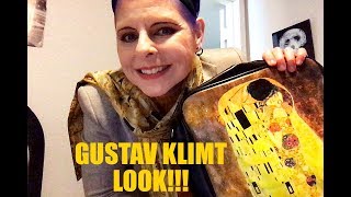 Gustav Klimt Gold Makeup Look and Giveaway Winner Announced!!!