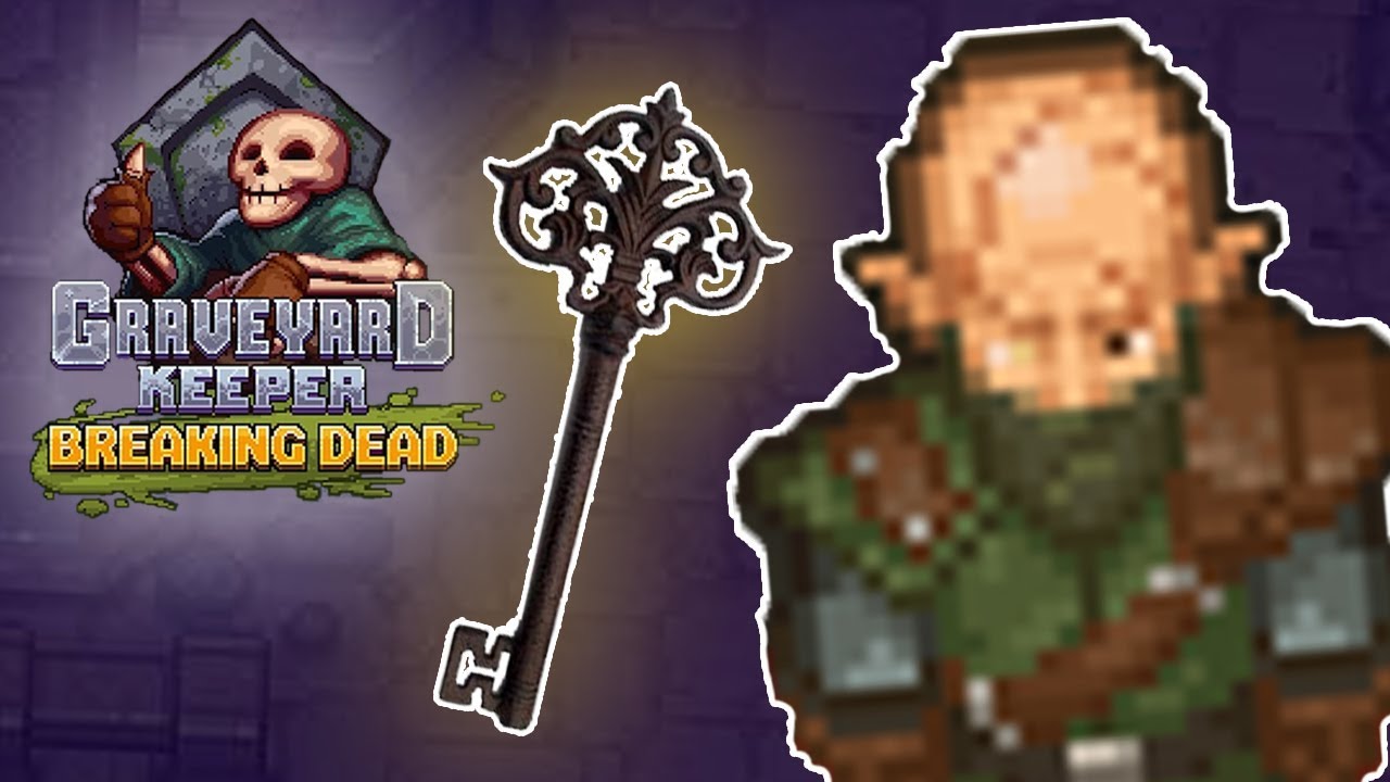 The Key To the Basement - Graveyard Keeper Gameplay - Breaking Dead DLC survival games pc