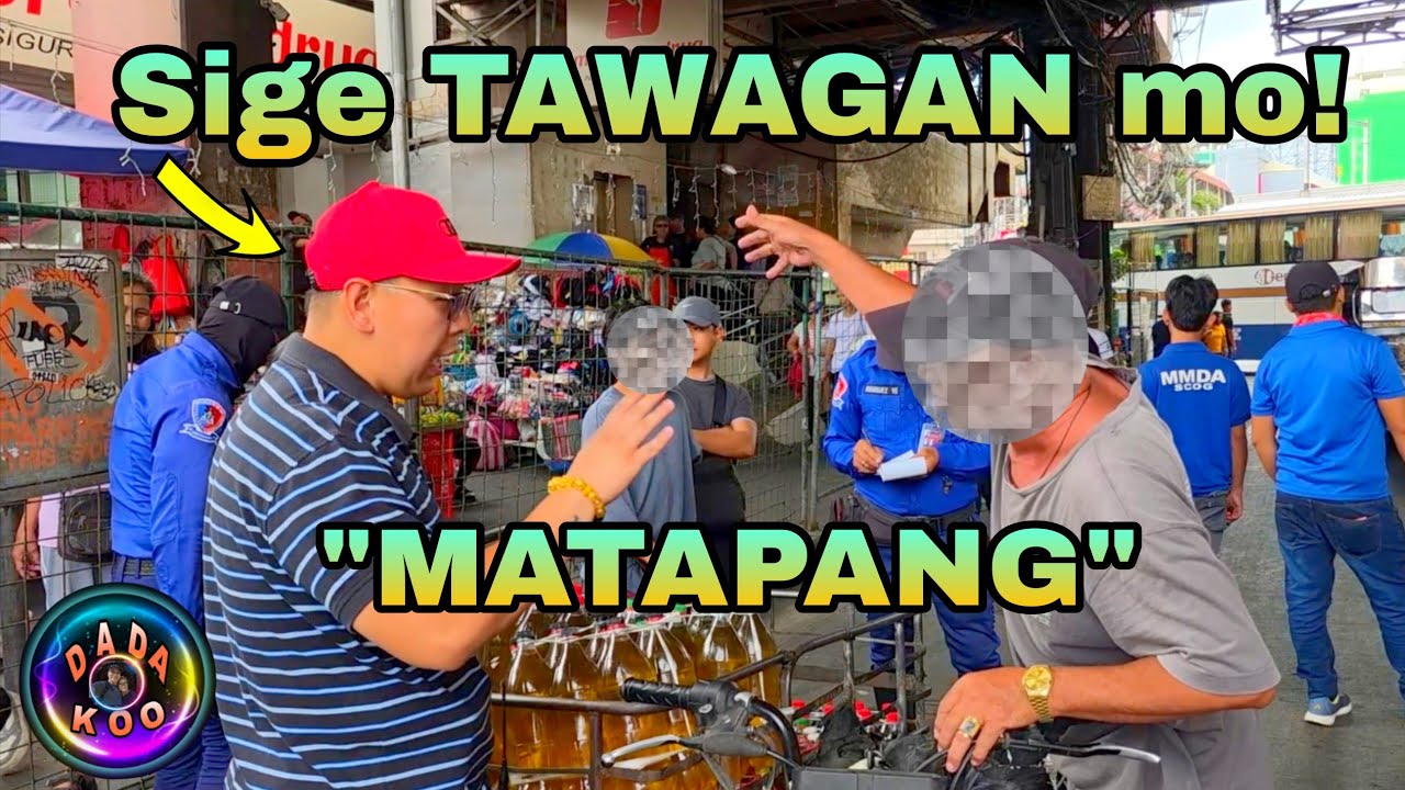 NATIMBOG! "Kaya pala matatapang kayo" |  MMDA Non-Stop Clearing Operation.