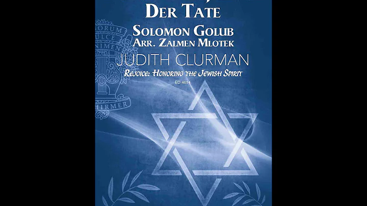 Borukh Ate, Zingt Der Tate (SATB Choir) - Arranged...