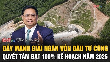 Thời sự trưa nay 14/9: Đẩy mạnh giải ngân vốn đầu tư công, quyết tâm đạt 100% kế hoạch năm 2025