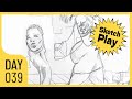 She's a Knockout! | Sketch Play Shown Quick Day 39