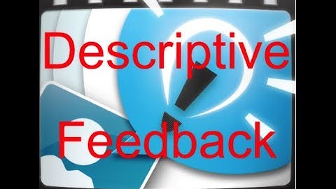 iPAD Explain Everything Giving Descriptive Feedback