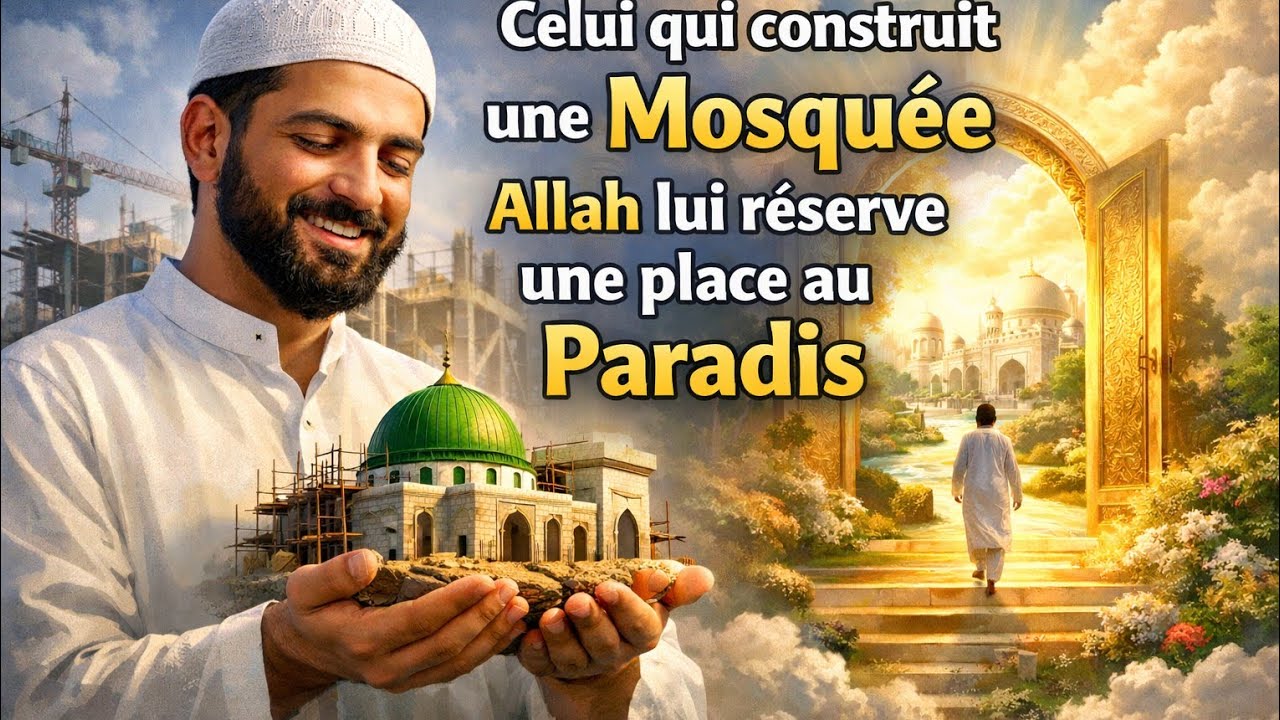 Pourquoi donner pour la construction d’une mosquée peut nous mener au Paradis.