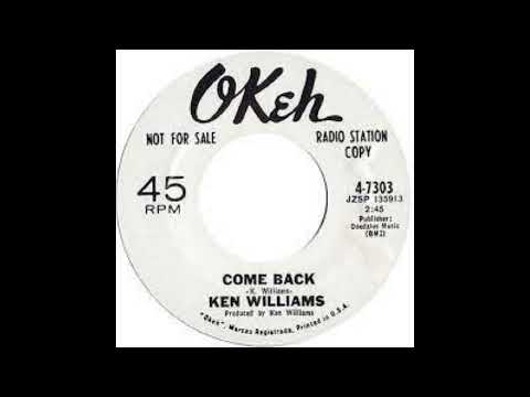 Come Back - Ken Williams - 1967