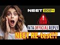 Neet 2024 Scam!! Neet Re-test? NTA official reply