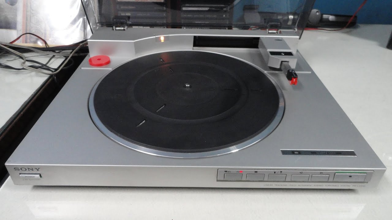 The King of Sound - Sony PS-LX510 Turntable - YouTube