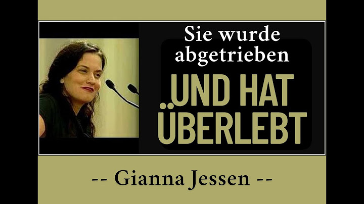 Gianna Jessen - Diese Frau wurde abgetrieben und hat überlebt !