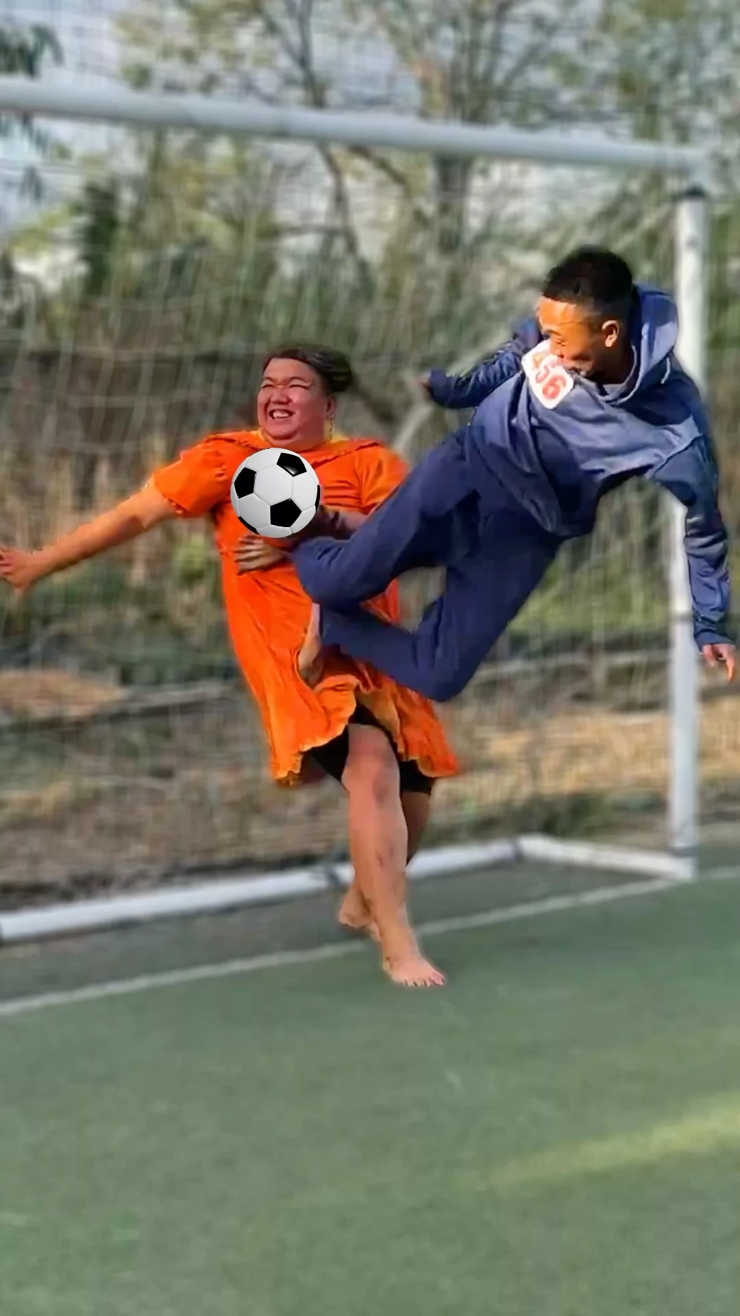 ToRung comedy: squid game and soccer?
