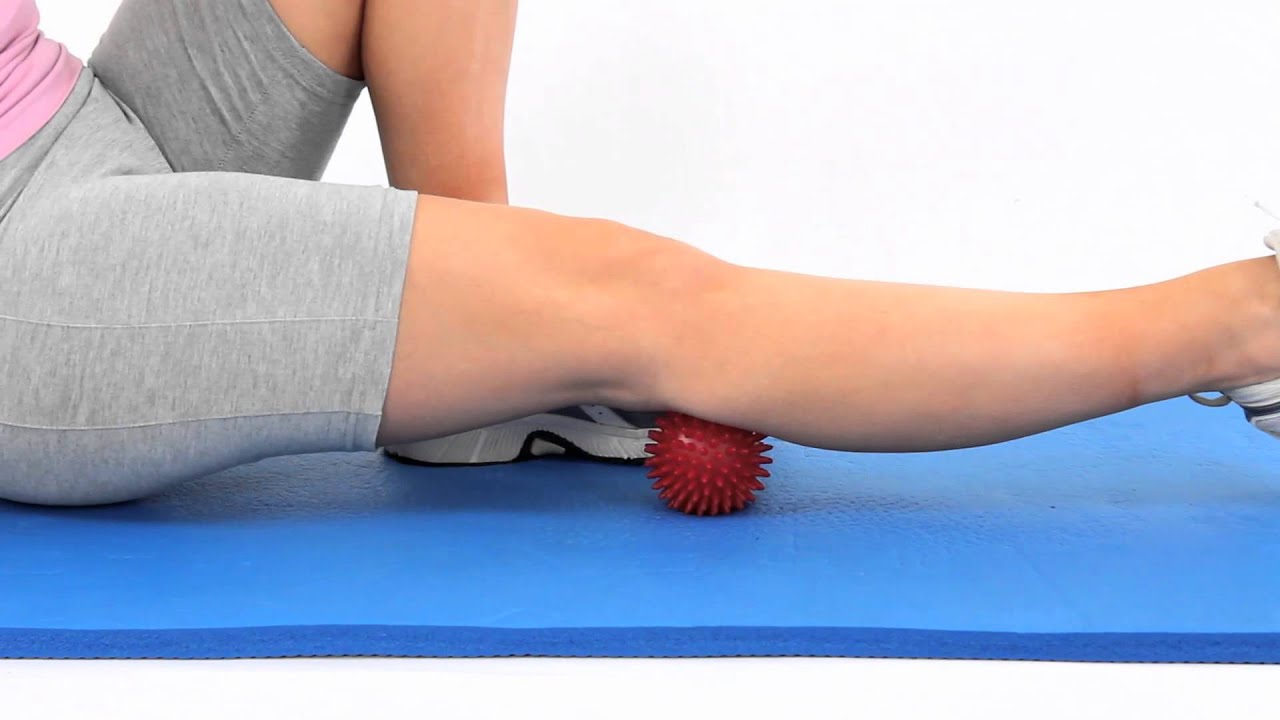 Spiky Ball Calf Massage Youtube