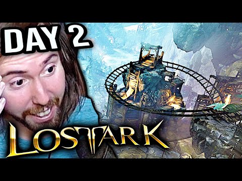 Asmongold Epic Journey To A REAL Lost Ark Dungeon | DAY 2