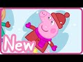 Peppa Pig Tales ❄️ Peppa’s Big Snow Day! Snowman &amp; Snow Play Fun | Kids Learning Videos