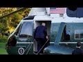 President Donald Trump heading to Walter Reed Military Medical Center after coronavirus diagnosis