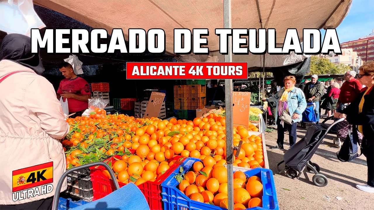 DISCOVERING THE UNIQUE MERCADILLO JOSÉ MANUEL GOSÁLBEZ IN ALICANTE (4K)