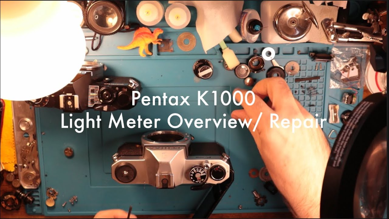 Pentax K1000 Light Meter walkthrough/Repair part 1 YouTube