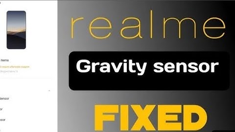 realme gravity sensor error kaise sahi kare|  diagnostic test error | how to fix gravity error|