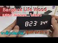 รีวิว Bangkok Life Wood Clock นาฬิกาดิจิตอล นาฬิกาปลุก LED ลายไม้ (สุดคุ้ม !) วัดอุณหภูมิได้ USB/AAA