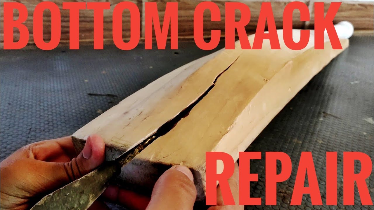 Cricket Bat Crack Repaired at HomeCRICKET MANIA YouTube