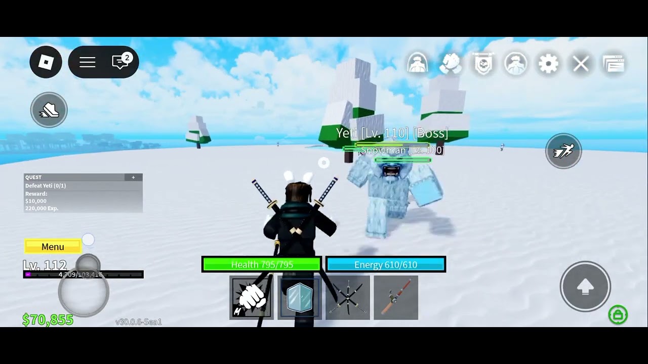 Again yeti kill at frozen village 🥶🥶🥶