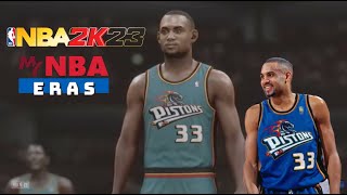 NBA 2K23 MyNBA Eras: 1997 Pistons vs Bulls (Jordan Era 97' Mod)  Produced by @Retro-Rob