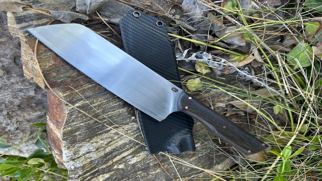 Making a Santoku Kitchen Knife