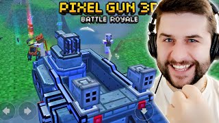 Win Battle Royale using Cars ONLY Challenge - Pixel Gun 3D