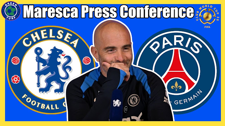Enzo Maresca Press Conference | Chelsea vs PSG (ENGLISH ONLY), Club World Cup Final Preview