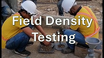 How to Perform Field Density Test (FDT) for Compacted Ground Part 1