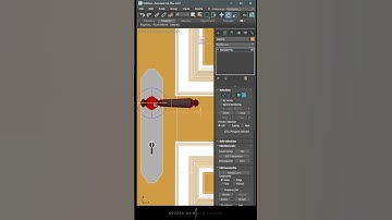 3ds max door pivot point| Door Animation| Noorahnaim