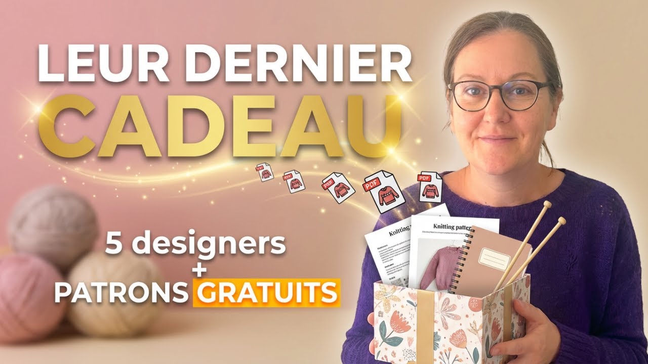 Tricot Gratuit : 5 Designers Françaises Offrent Leurs Patrons (Ravelry)🎁